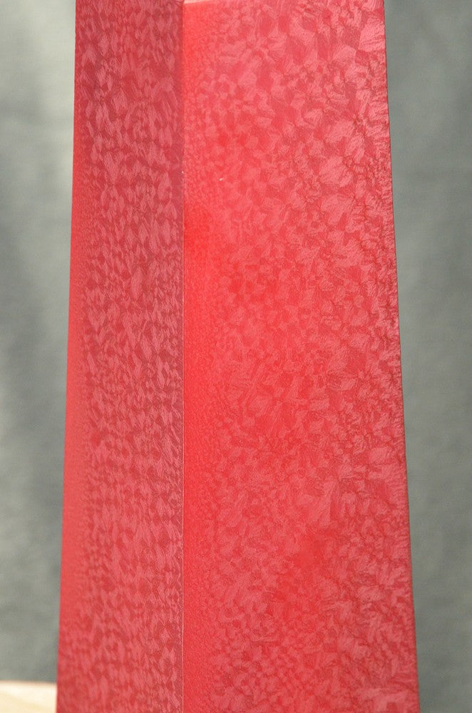 XXL-OBELISK-Kerze, 34 cm in ROT POLYMICO H: 34 cm