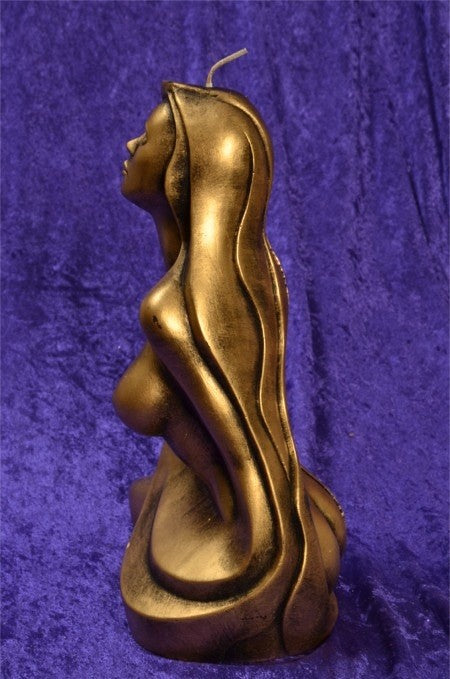 Erotische Frauenfigur, Kerze, Höhe: 28 cm