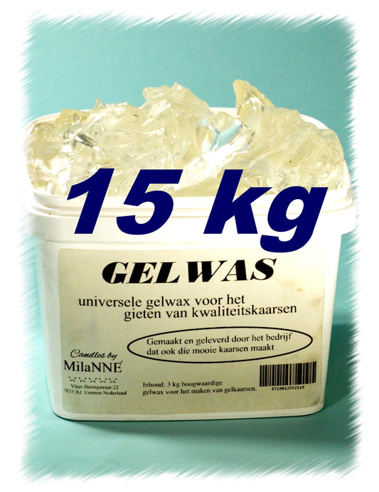 Doos met 15 kg Gelwas om zelf gelkaarsen te maken